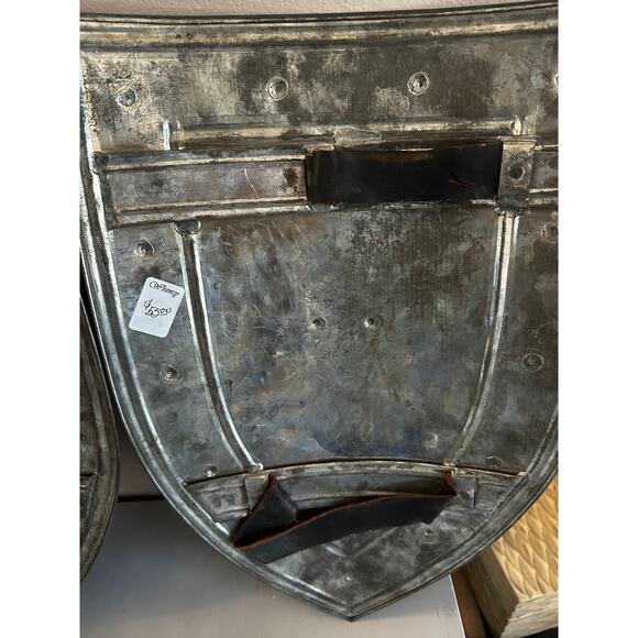 Two Decrative Metal Shields - Picture 3 of 6